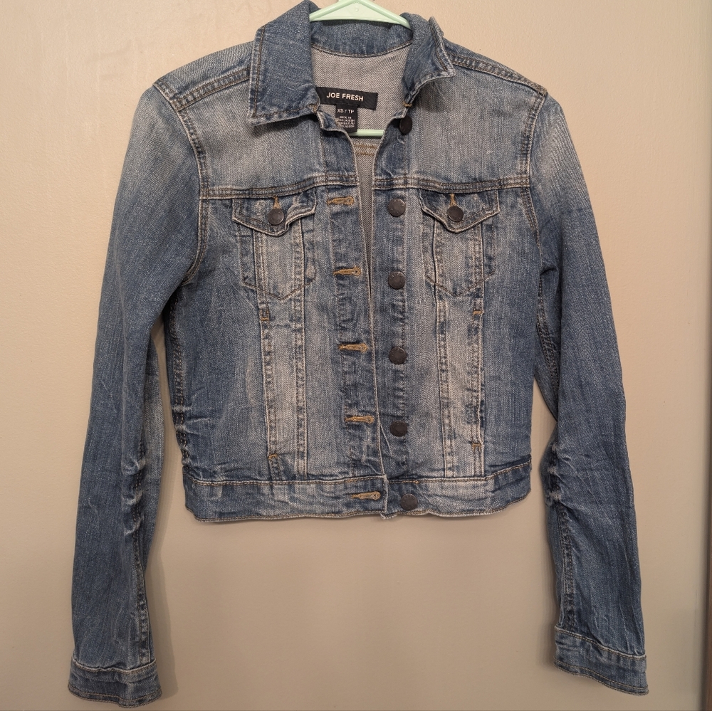 Joe Fresh Women's Denim Blue Jean Jacket